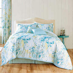 Wynette Multi Colored Jacobean Floral- Comforter Set