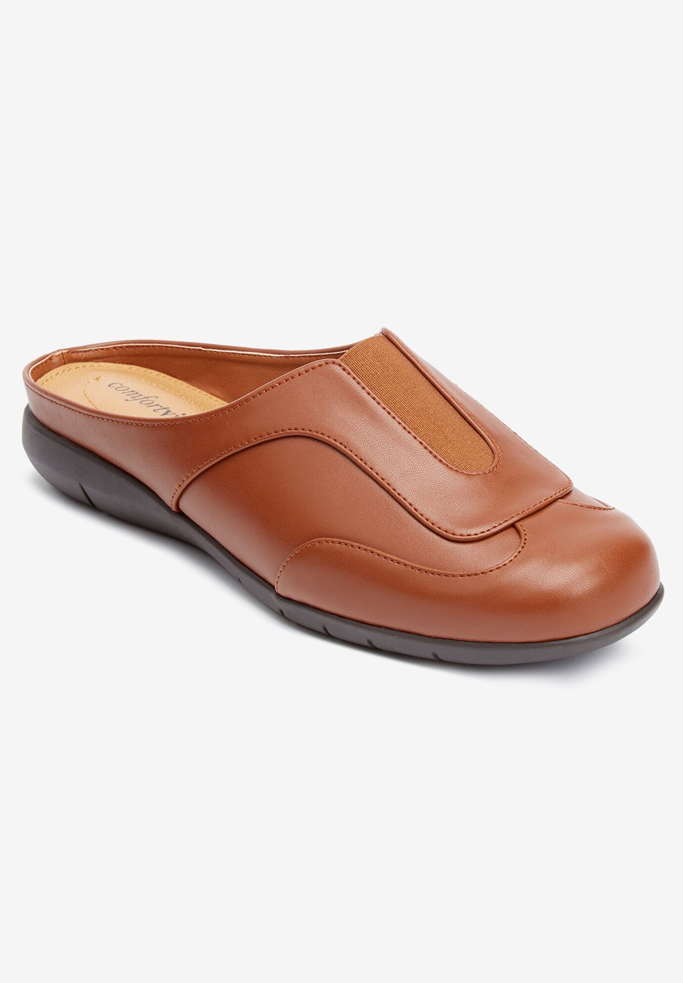 womens wide mules