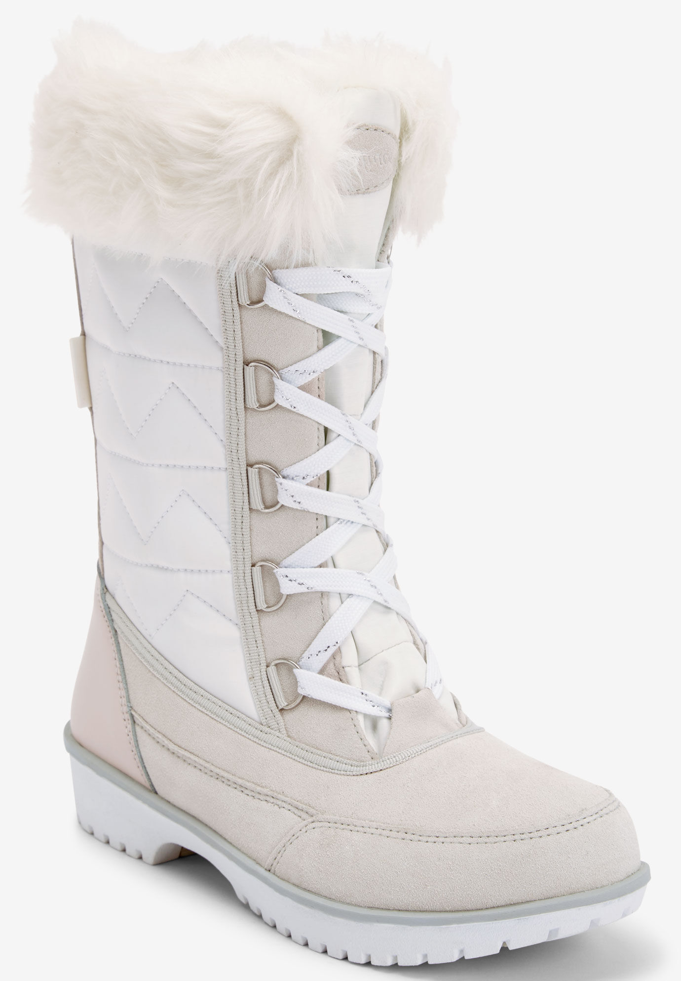 womens wide width winter snow boots