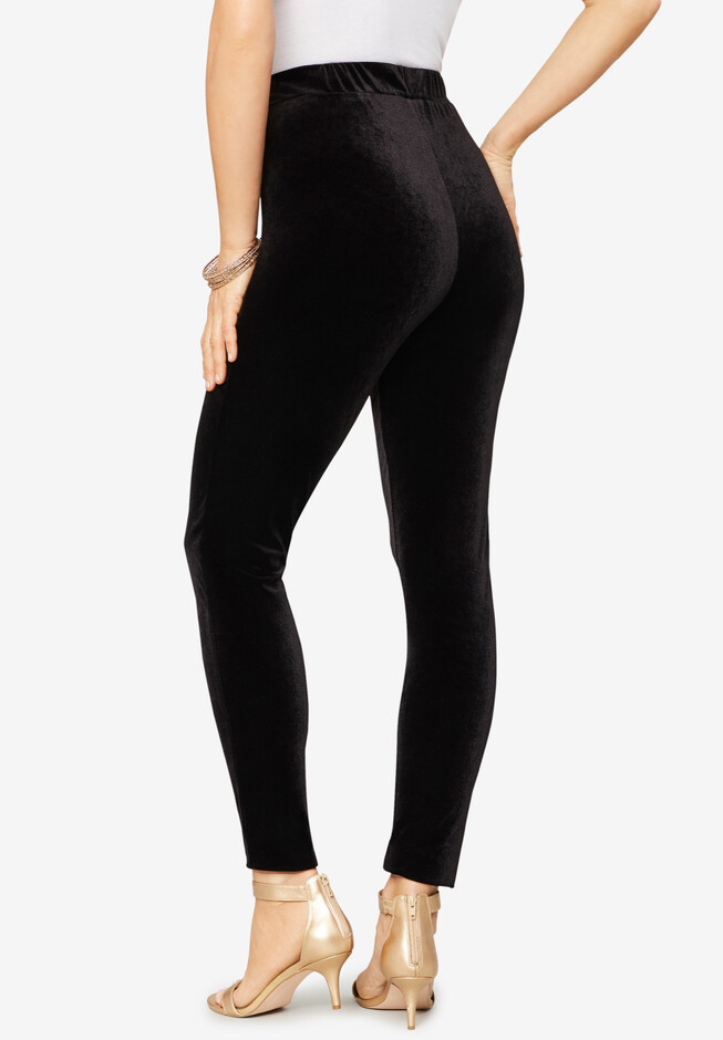 Refined Pull-On Curvy Pant