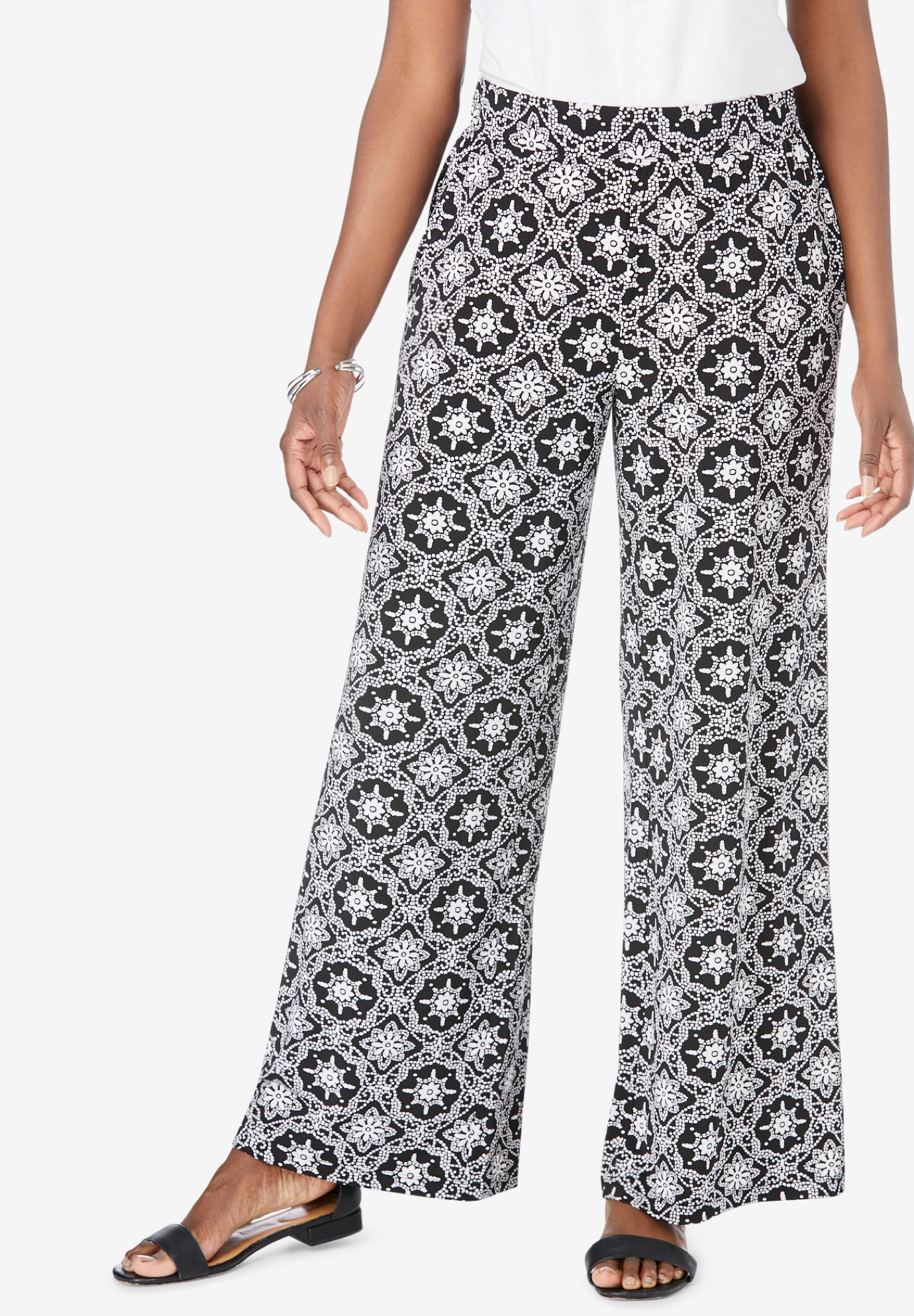 Travel Knit Palazzo Pant OneStopPlus