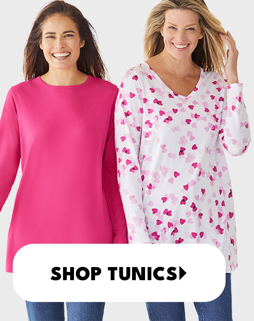 tunics up to  Shop Now